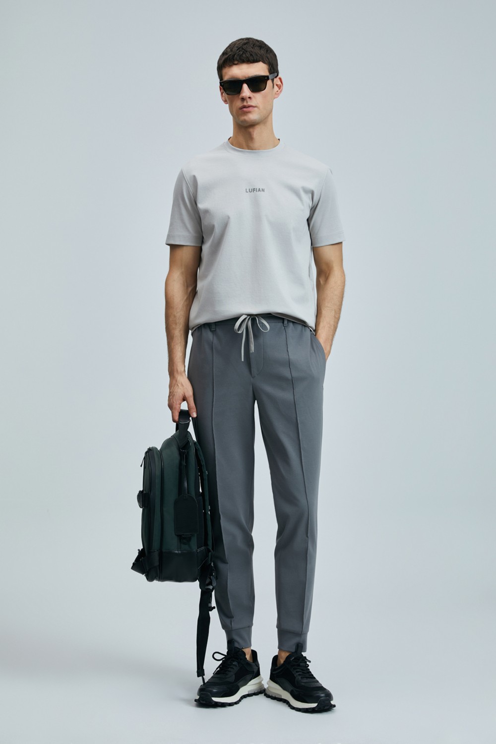 Lufian Pıto Smart Erkek Chino Pantolon Slim Fit Yeşil