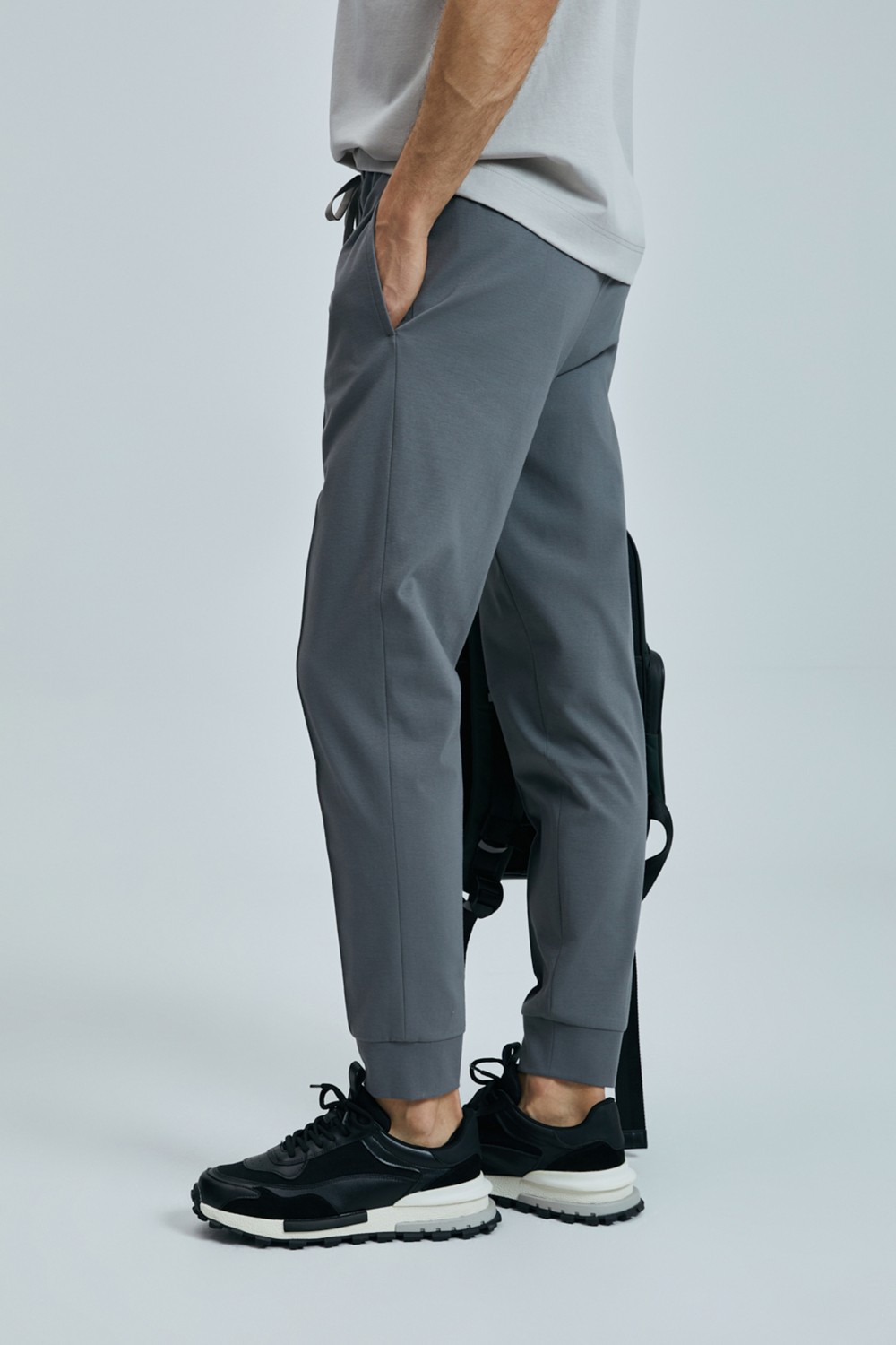 Lufian Pıto Smart Erkek Chino Pantolon Slim Fit Yeşil görsel 4