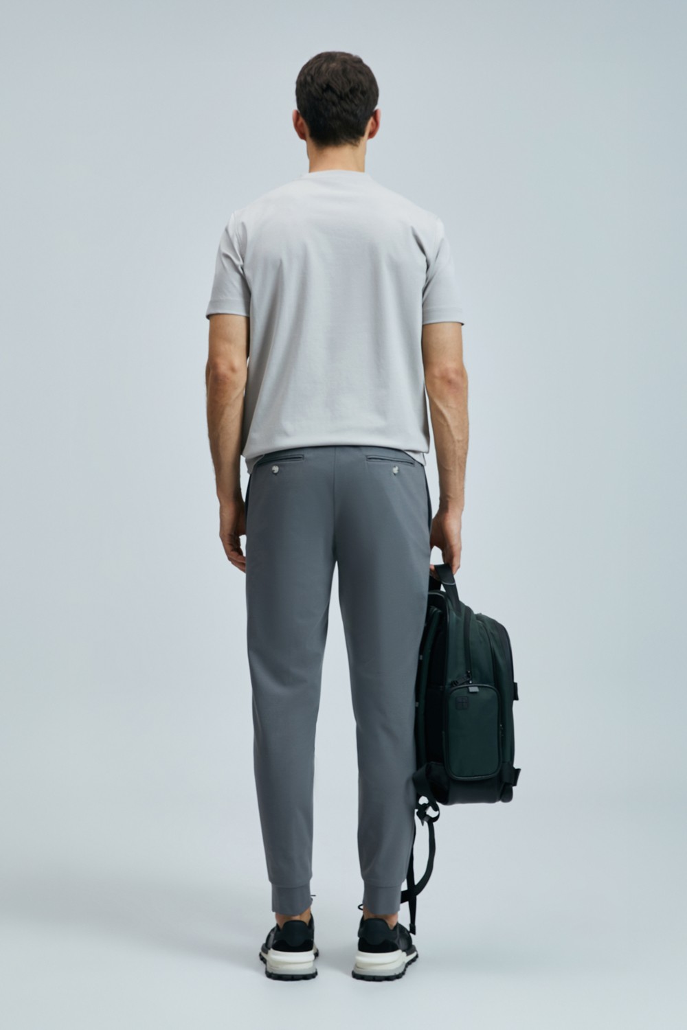 Lufian Pıto Smart Erkek Chino Pantolon Slim Fit Yeşil görsel 6