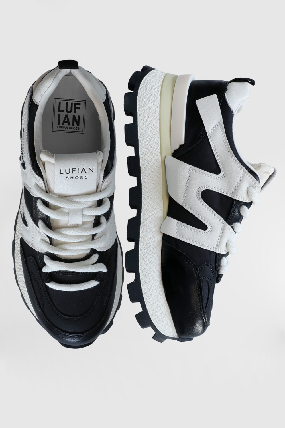 Lufian Emıly Kadın Sneaker Ayakkabı Siyah görsel 5