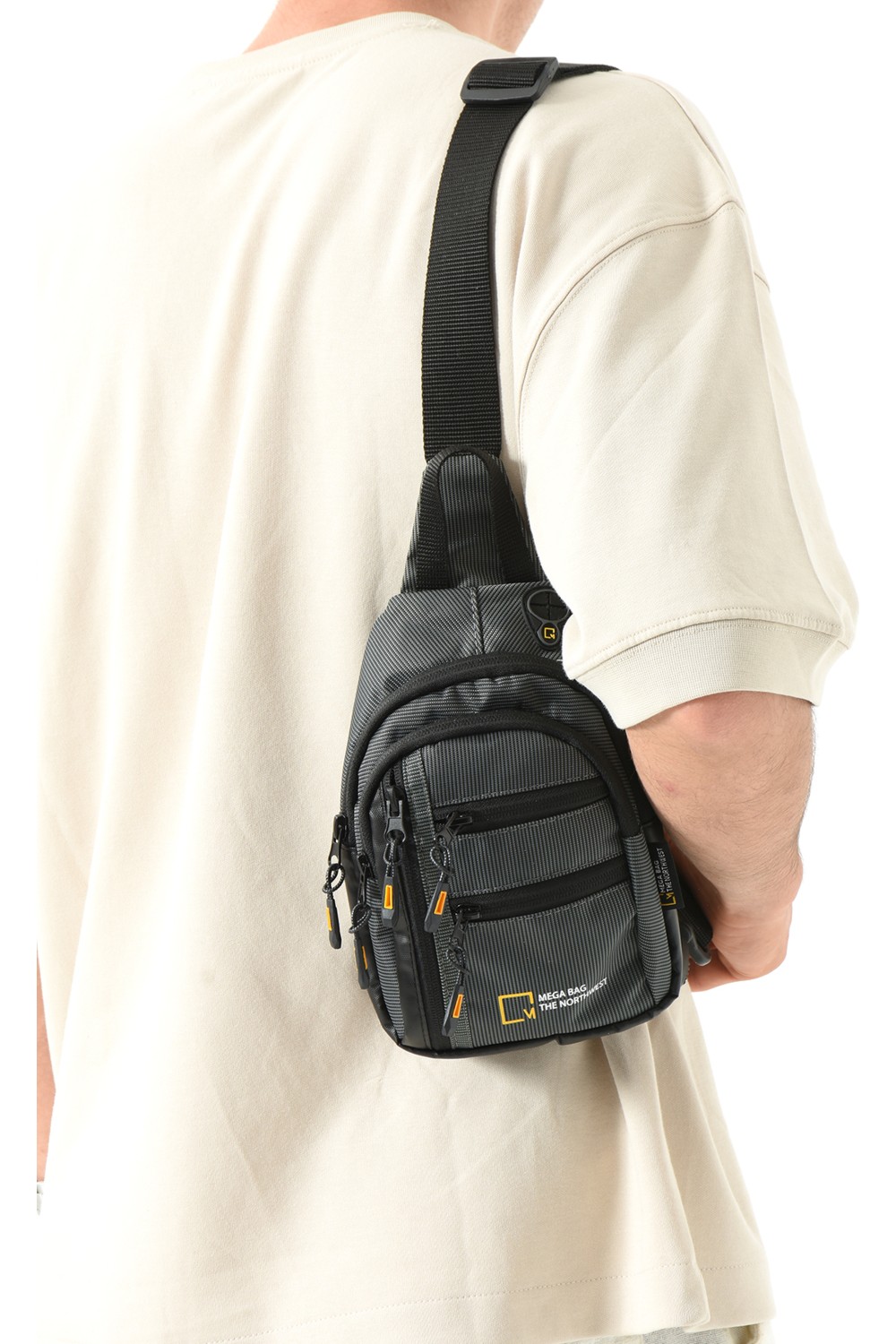 Mega Bag M 1036 - Küçük Boy, Unisex, Body Cross, Body Bag görsel 5