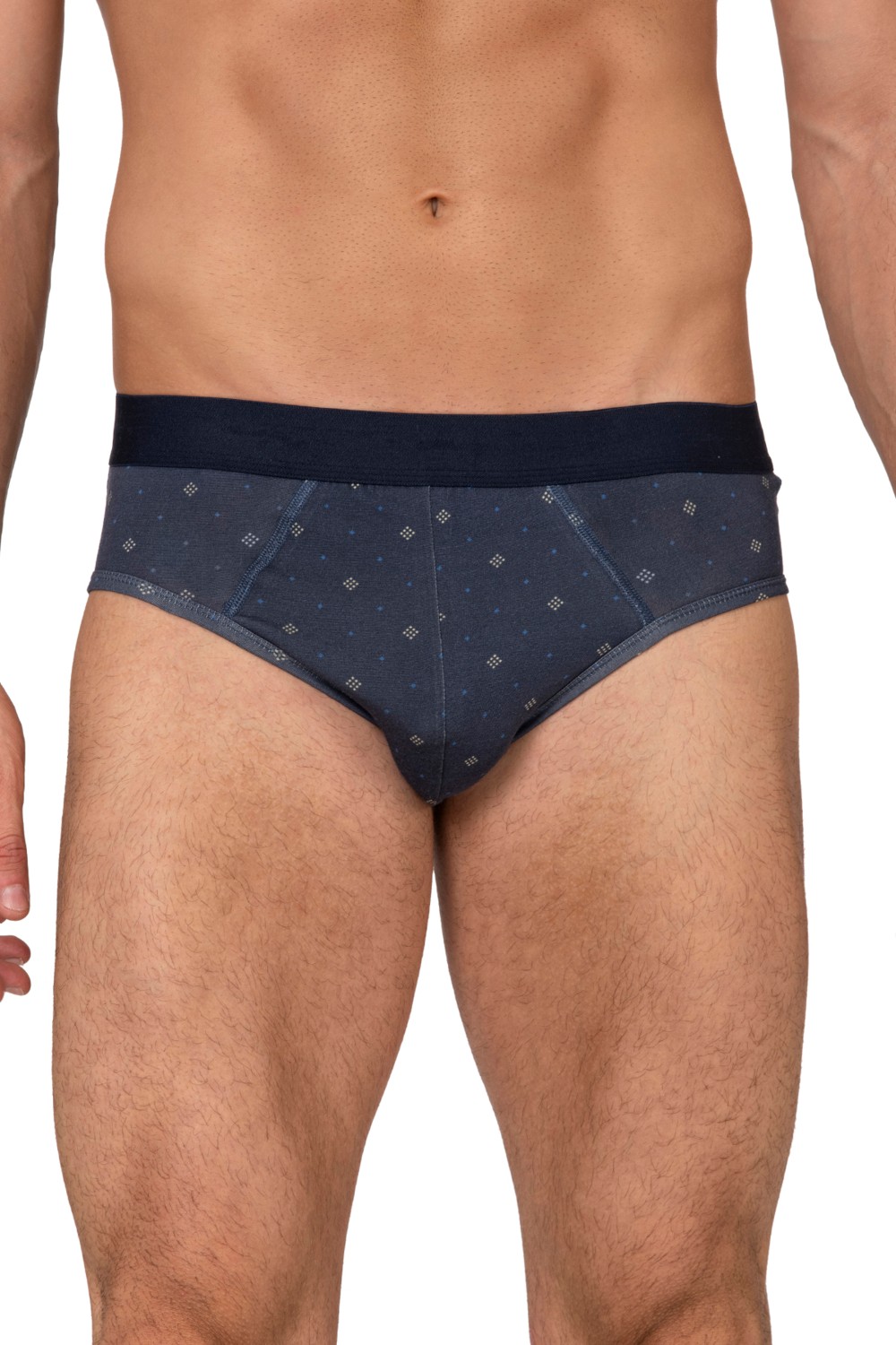 Özkan Underwear Özkan 11302 3'lü Paket Erkek %95 Pamuklu Likralı Süprem Kumaş Desenli Esnek Rahat Slip Külot görsel 5