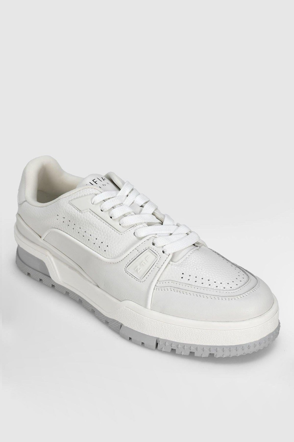 Lufian Albert Erkek Deri Sneaker Ayakkabı Beyaz görsel 6