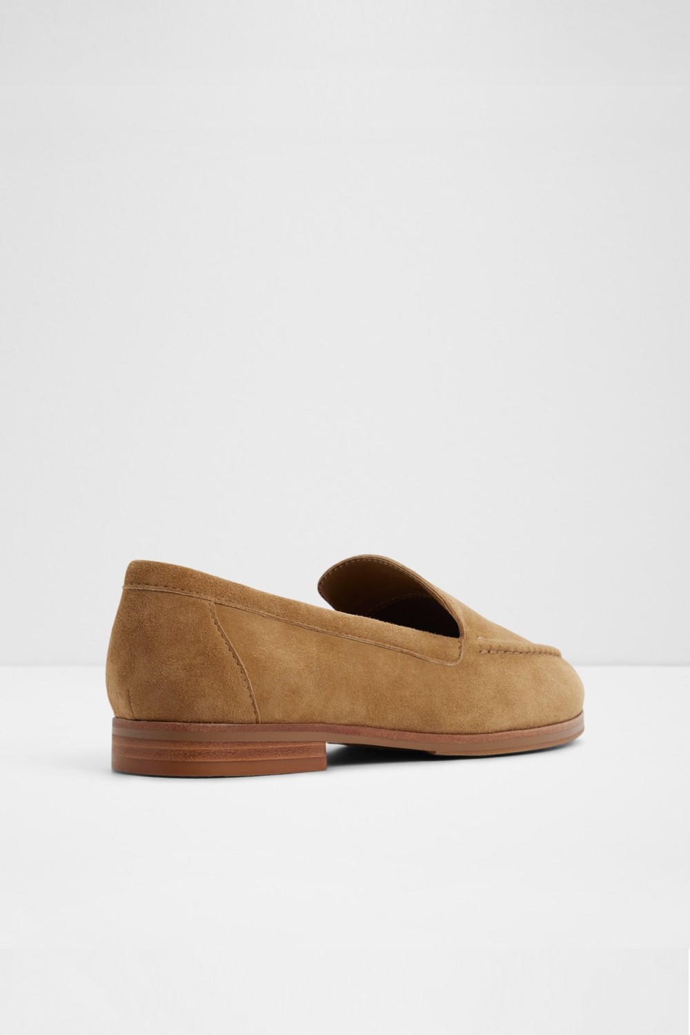 ALDO Florana Kadın Düz Oxford & Loafer Kahverengi Hakiki Deri Süet Tabanlı Ayakkabı görsel 2