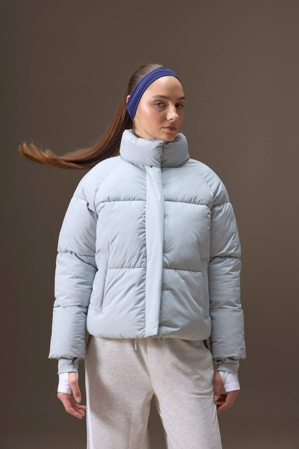 DeFacto Rüzgar Geçirmez Su İtici Regular Fit Dik Yaka Reglan Kol Kışlık Şişme Mont A1550AX25WN