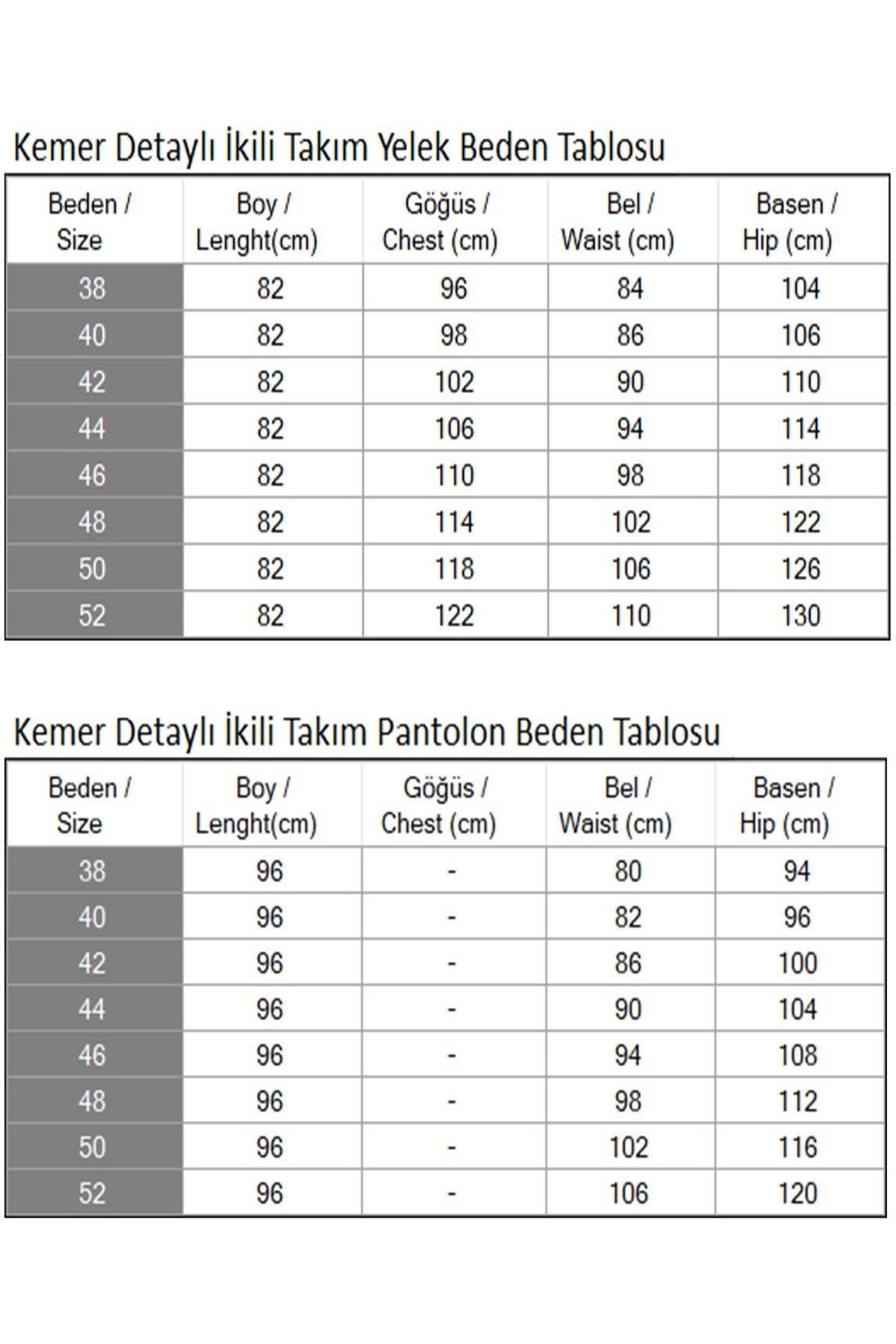 Moda Mihram Kemer Detaylı İkili Kot Takım Koyu Mavi 19232 görsel 6