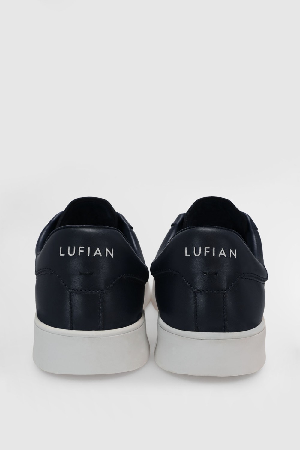 Lufian Anton Erkek Deri Sneaker Ayakkabı Siyah görsel 5