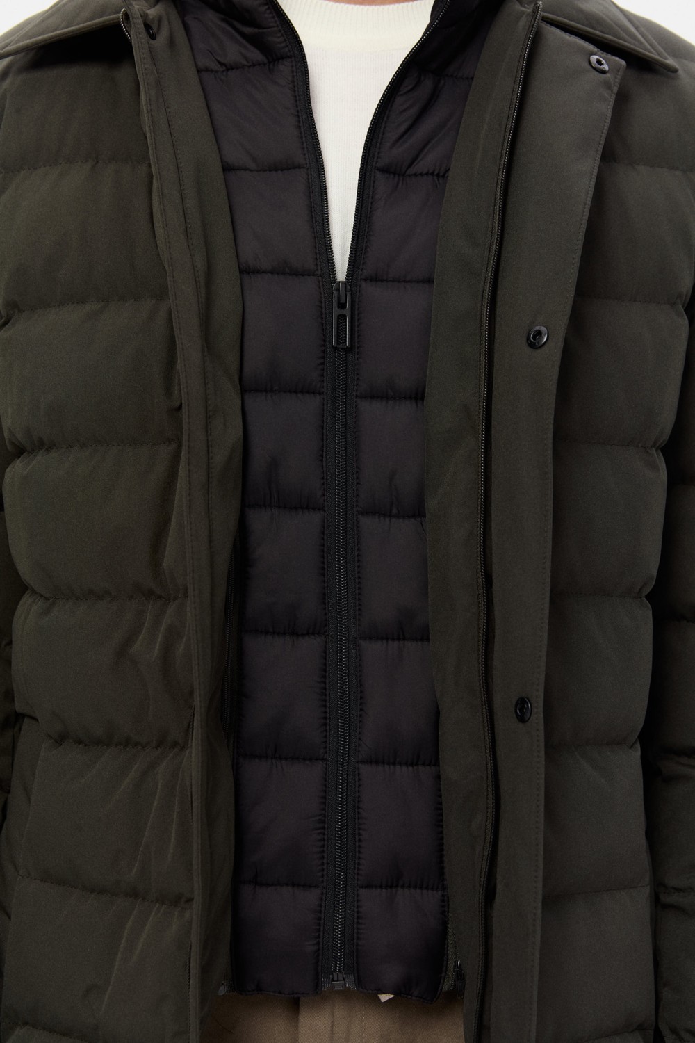 D'S Damat Ds Damat Regular Fit Lacivert Düz Mont 5HC070541047M görsel 8
