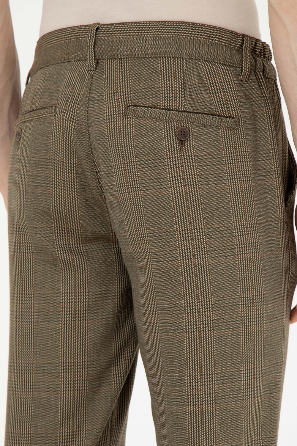 U.S. Polo Assn. Erkek Coconut Pantolon (Kanvas-Chino) 50272349-VR153 görsel 7