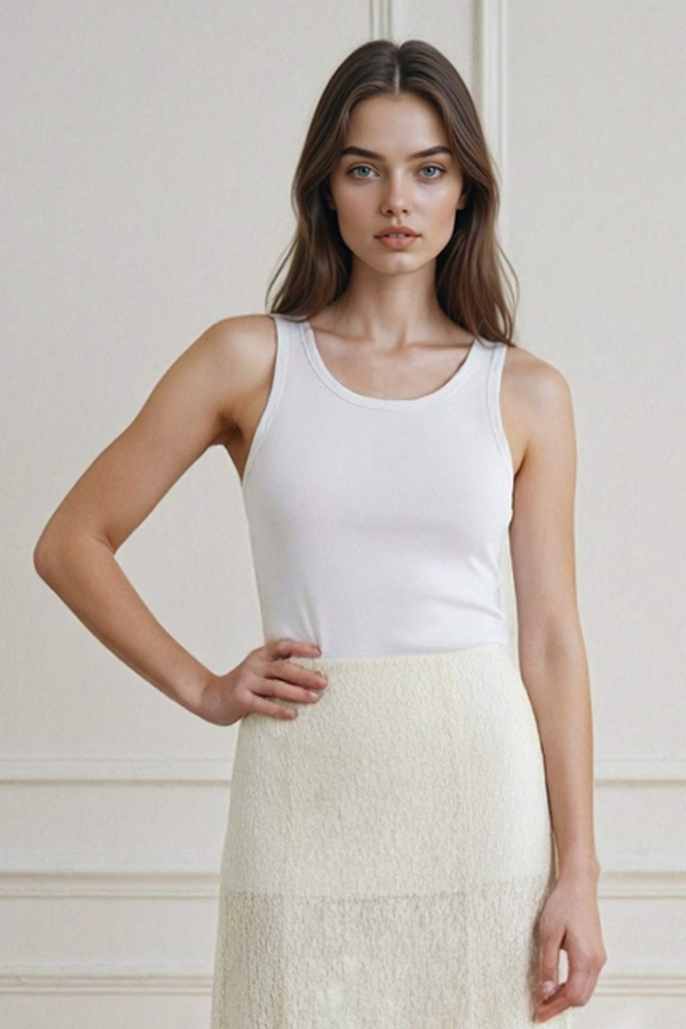 DeFacto Fitted Halter Yaka Fitilli Kaşkorse Atlet U0357AZ25SM