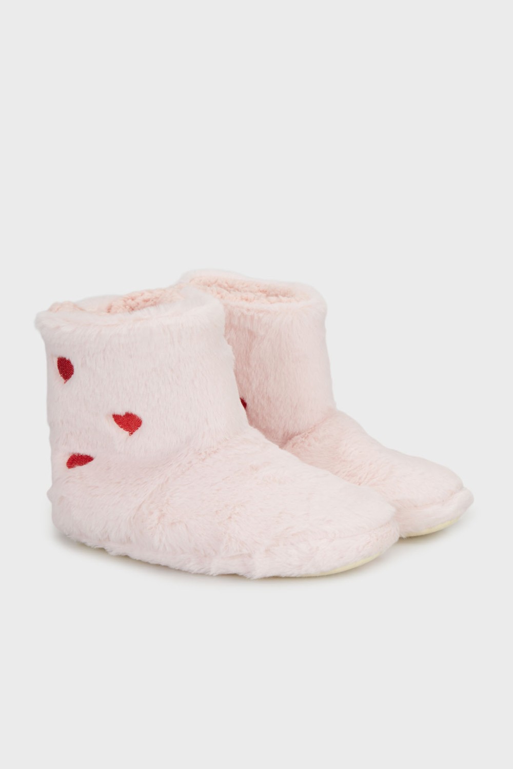Lela Kalpli Yumuşak Dokulu Peluş Panduf Bayan Panduf 6722005 görsel 3