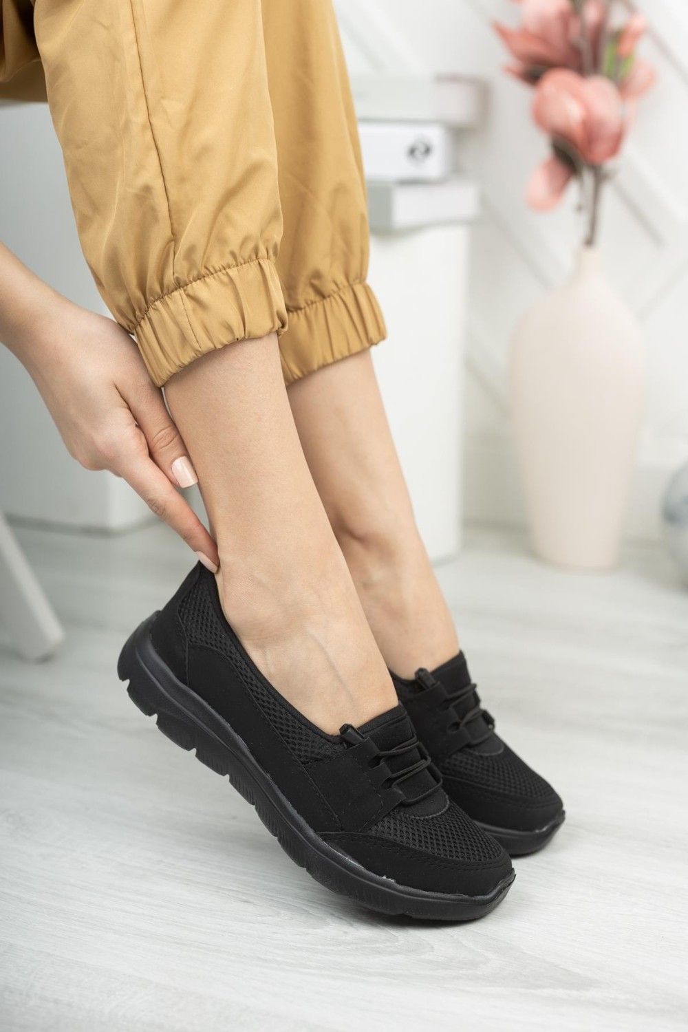 Nmoda Kadın Sneaker Rahat Taban Günlük Ayakkabı görsel 8