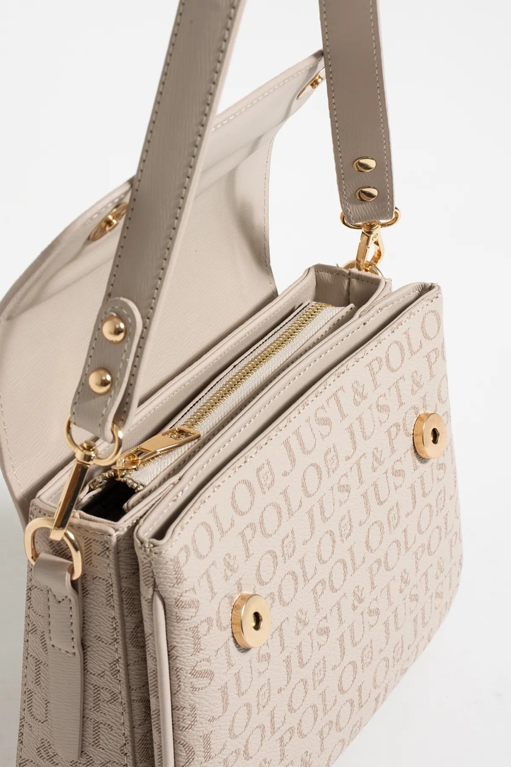 Just Polo Kadın Orijinal Just Polo Günlük El ve Omuz Çantası Shoulder Bag görsel 4