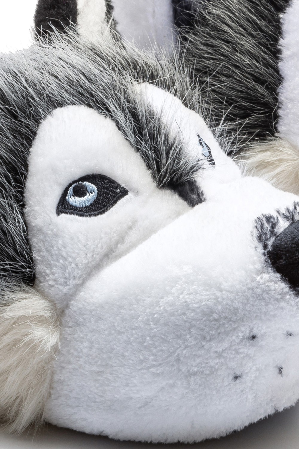 Twigy Husky Erkek Hayvanlı Panduf Gri 40/45 görsel 4