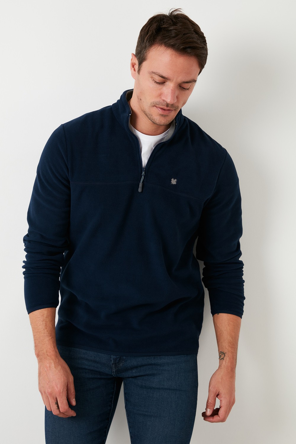 Buratti Slim Fit Anti-Pilling Tüylenme Yapmayan Bato Yaka Kışlık Şardonlu Polar Erkek POLAR 5906001 görsel 7