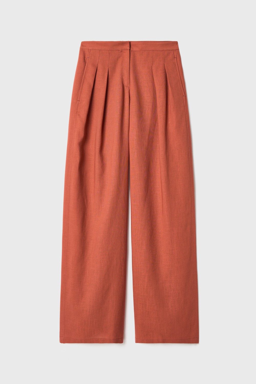 adL Bol Paça Keten Pantolon görsel 6