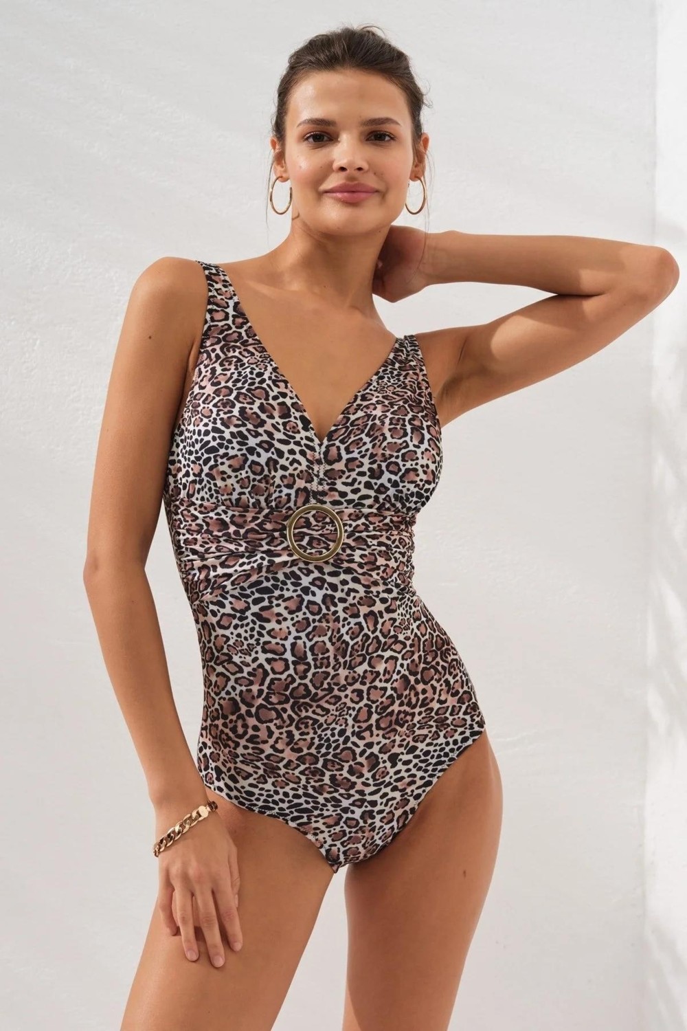 Pierre Cardin STELLA V YAKA TOKALI MAYO LEOPAR