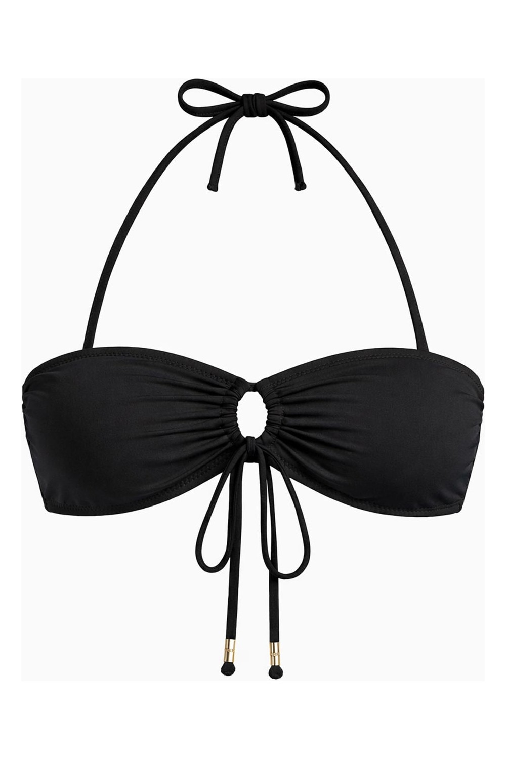 Ayyıldız 63567 Sarı Straplez Bikini Üstü görsel 4