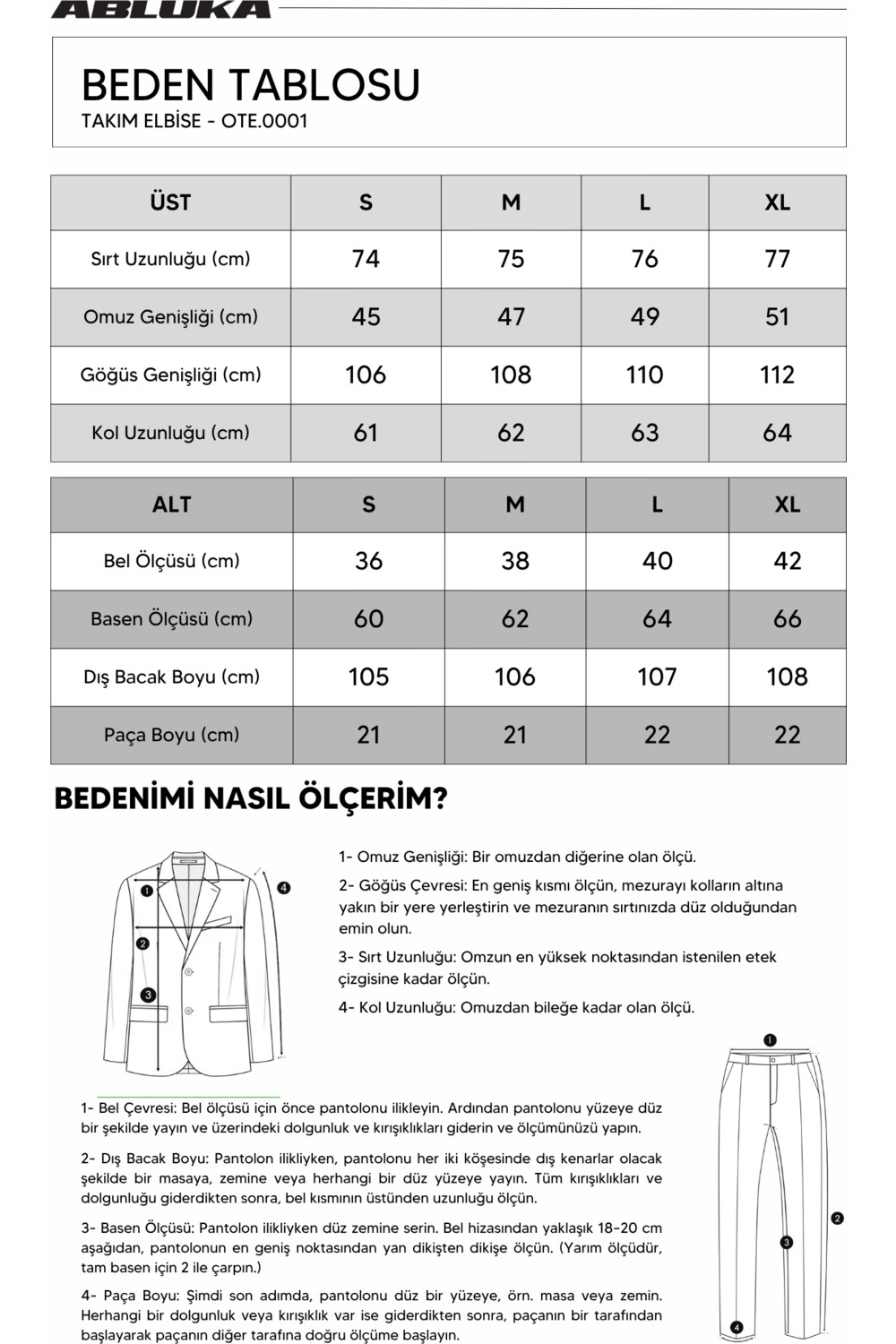 Abluka Online Erkek Kemerli Oversize Takım Elbise Siyah görsel 5