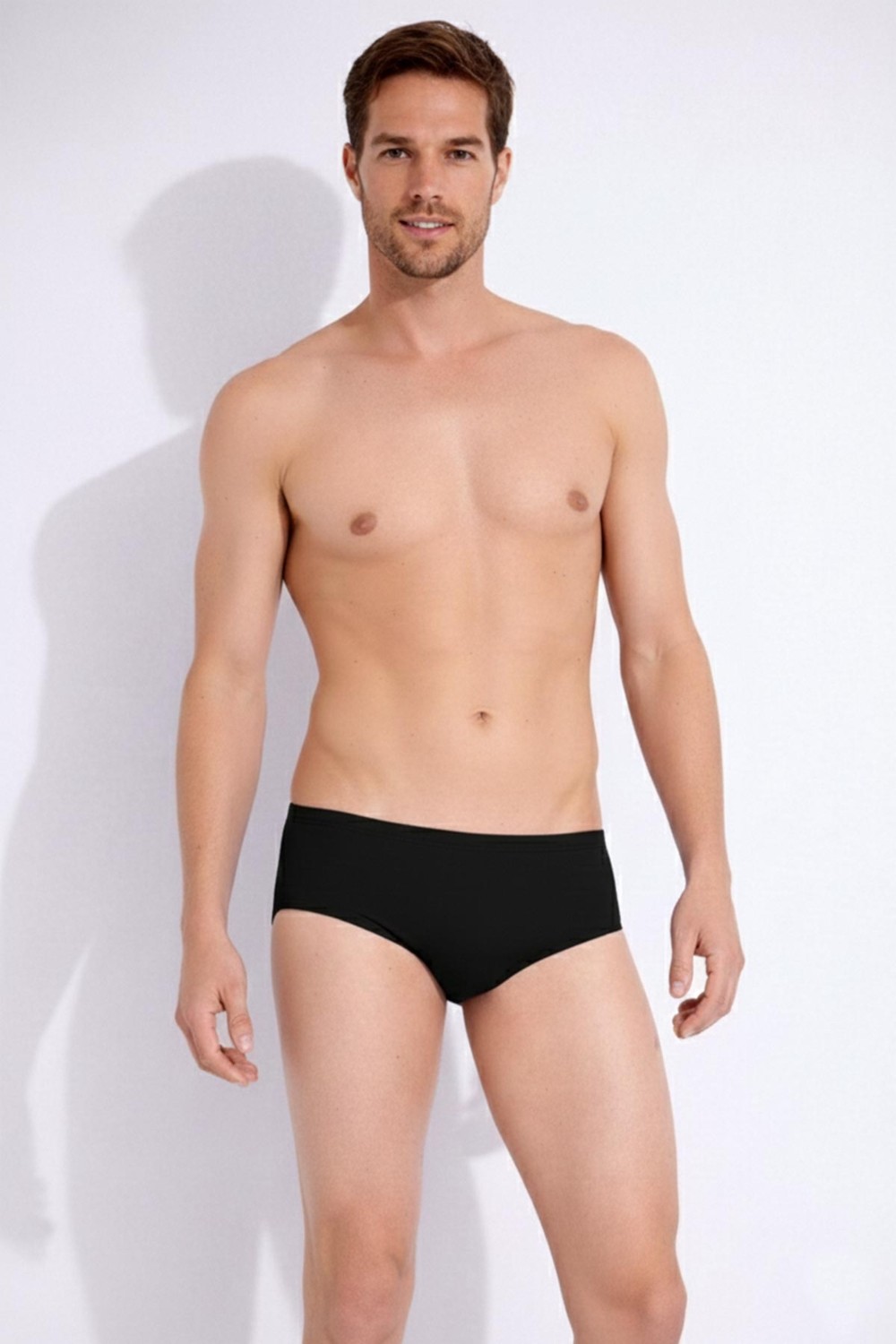 Ayyıldız 208 Erkek Siyah Slip Mayo