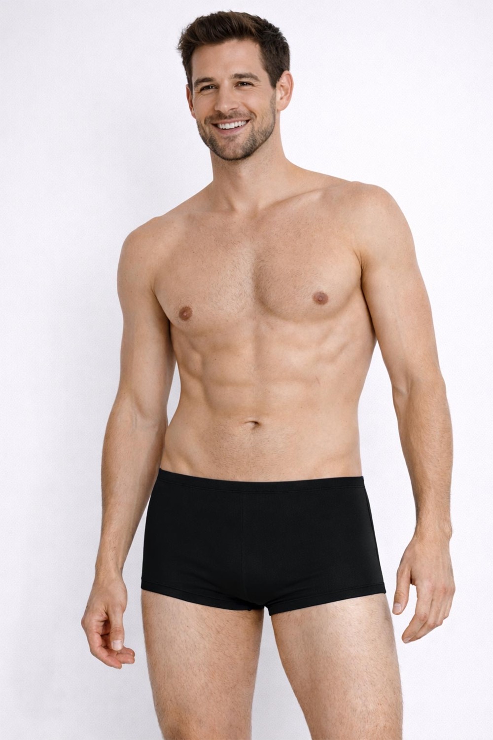 Ayyıldız 209 Erkek Siyah Boxer Mayo görsel 2