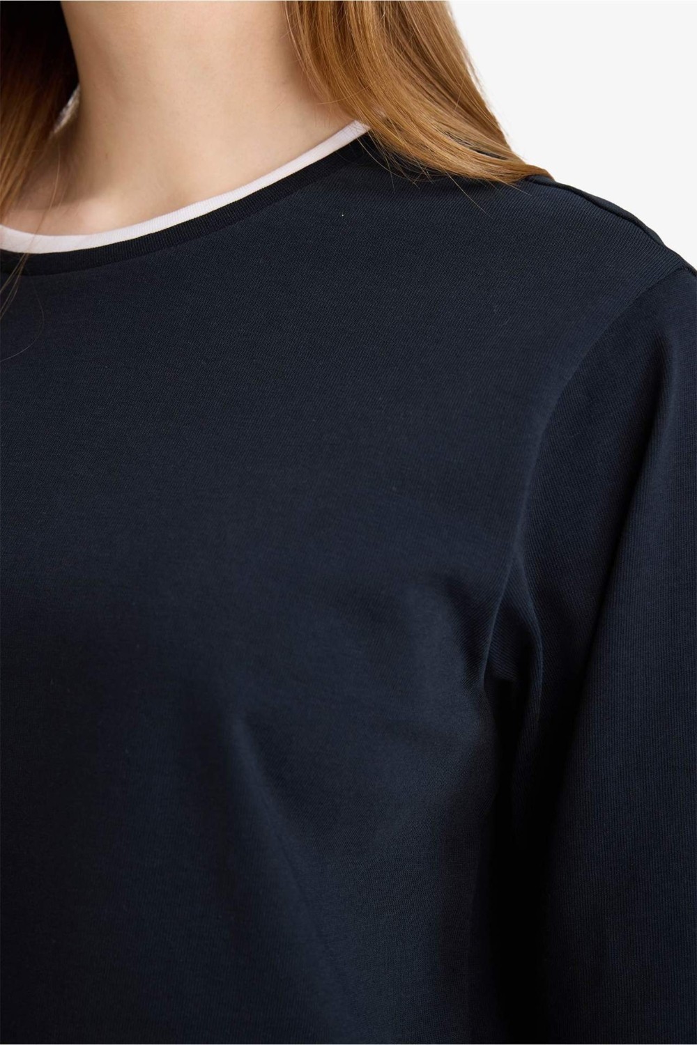 DeFacto %100 Pamuk Loose Fit Tunik G8576AX26SP görsel 4