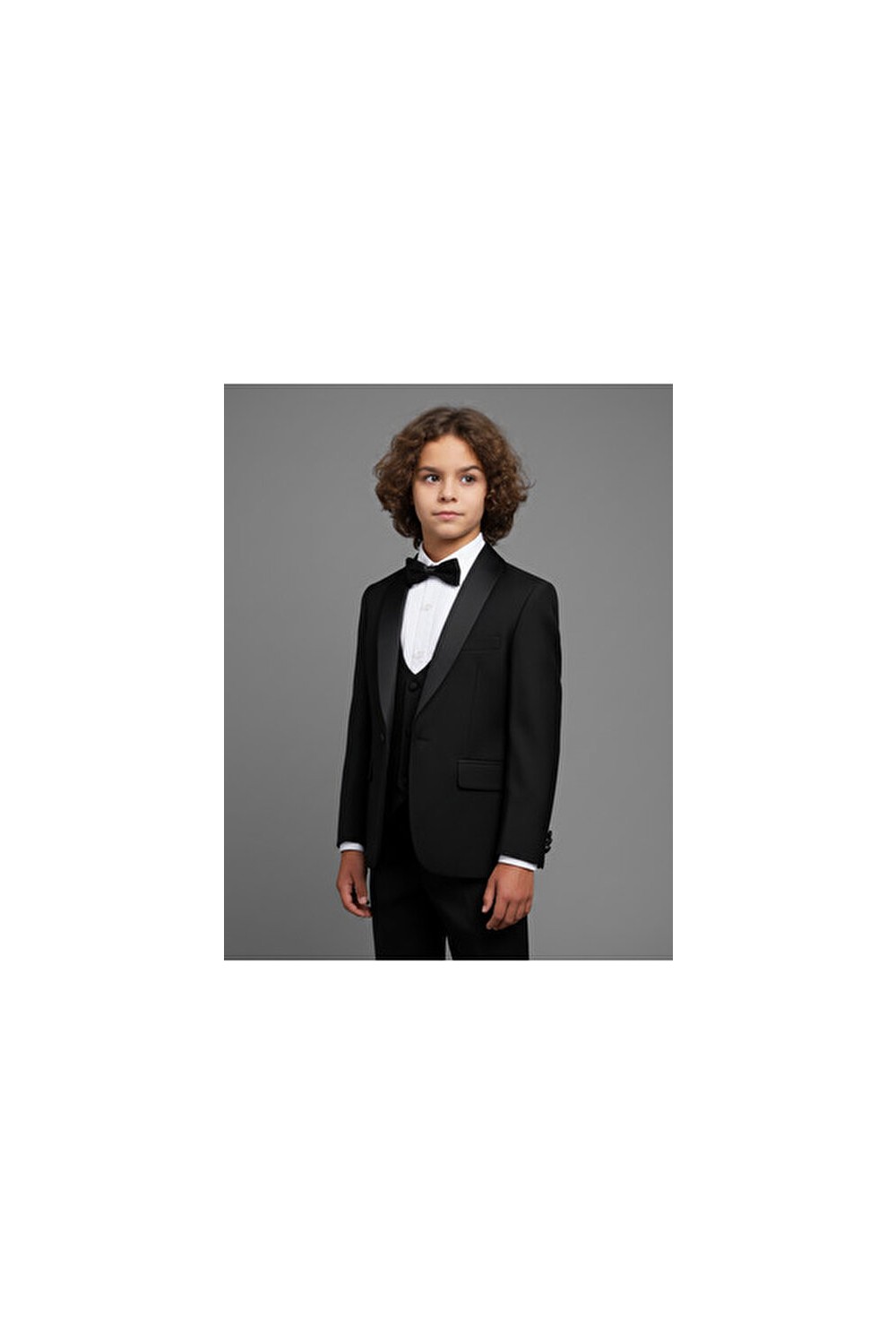 Doctor Junior Erkek Çocuk Smokin Takım Elbise görsel 6