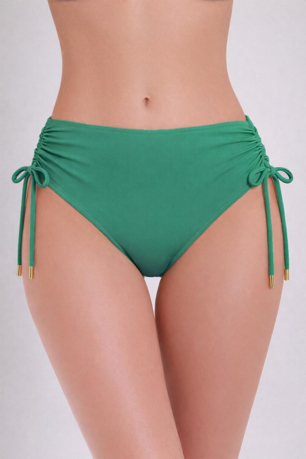 Ayyıldız 63059 Kırmızı Büzgülü Yüksek Bel Bikini Altı