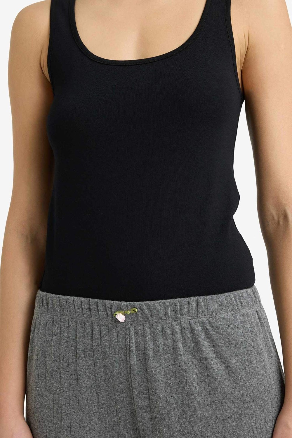 DeFacto Regular Fit Pamuklu Atlet R9041AZ26SP görsel 4