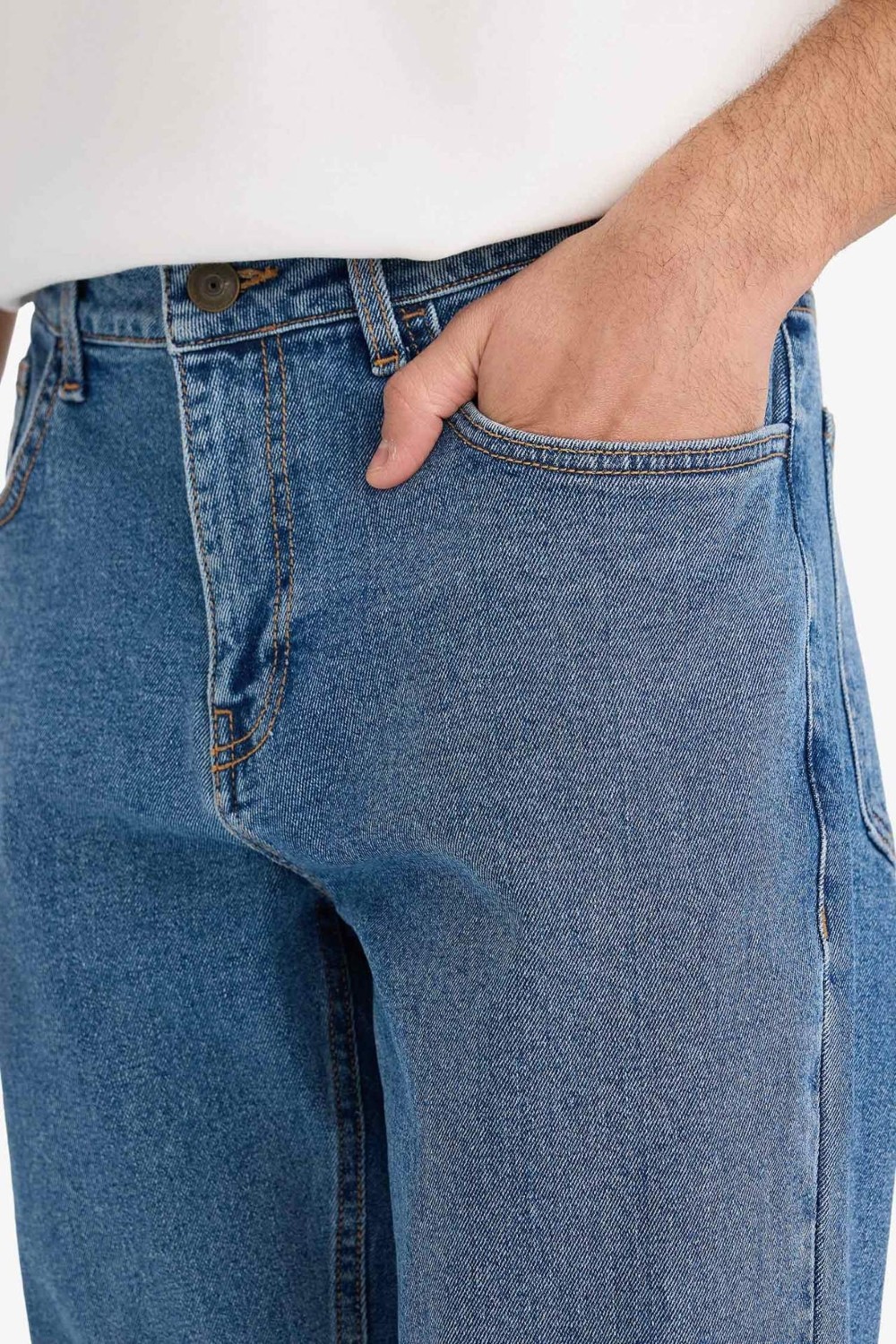 DeFacto Diago Comfort Fit Jean Pantolon D9839AX26SP görsel 4
