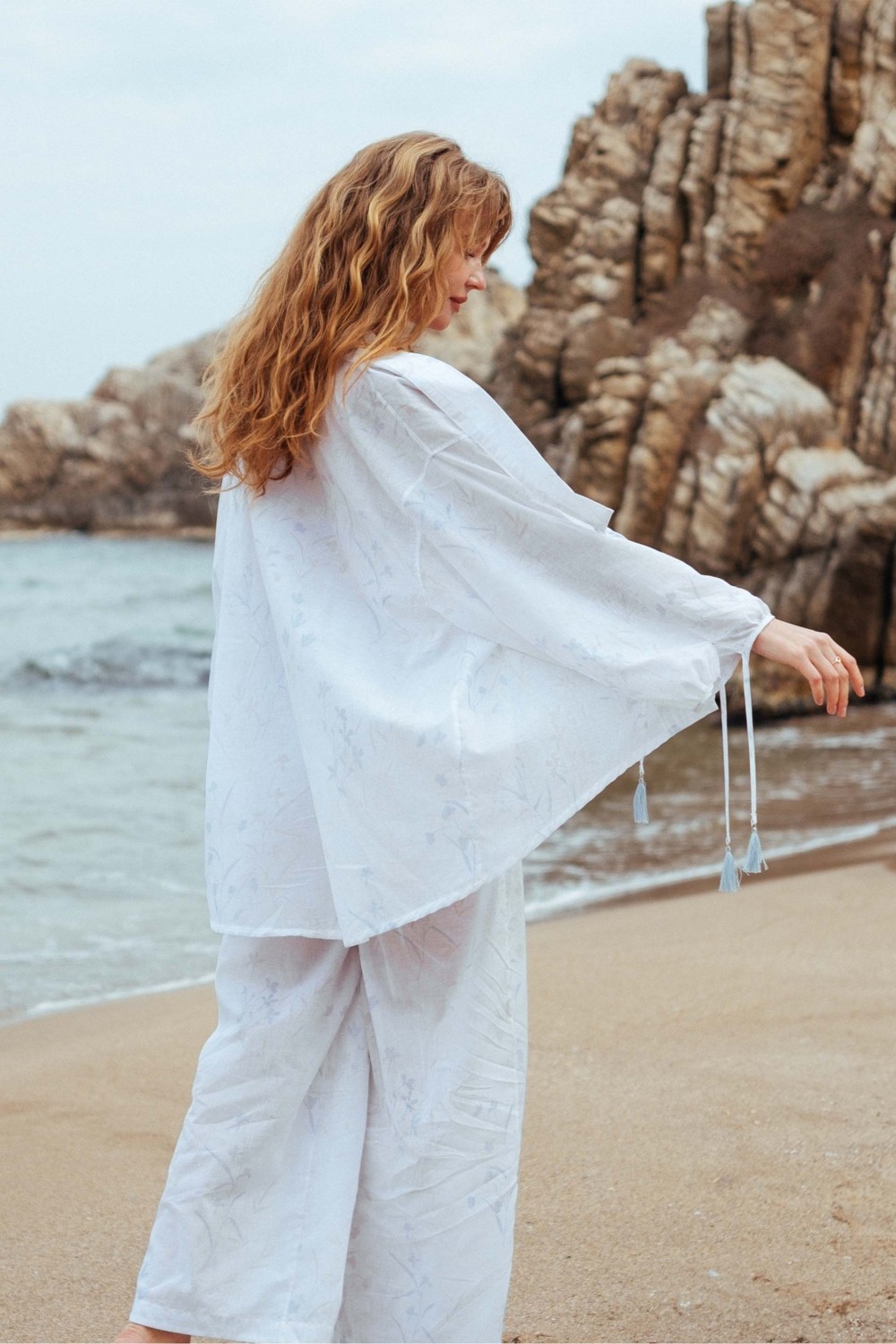 Jojomia Lirien Kısa Kimono görsel 5