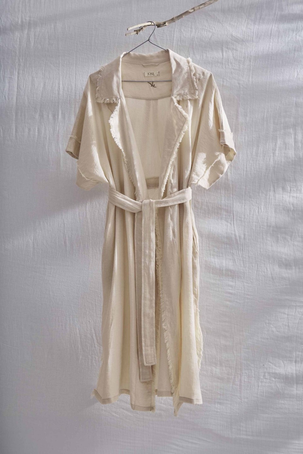 Jojomia April Püsküllü Kısa Kollu Kadın Sabahlık / Kimono görsel 4