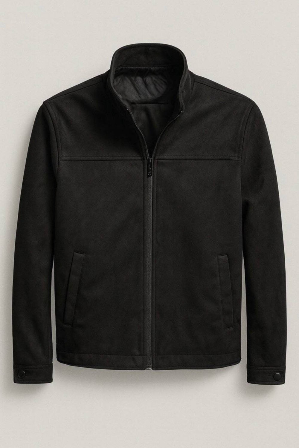 Baselco Slim Fit Süet Ceket Erkekler İçin Premium Kalite Şık Tasarım ve Suni Deri Malzeme