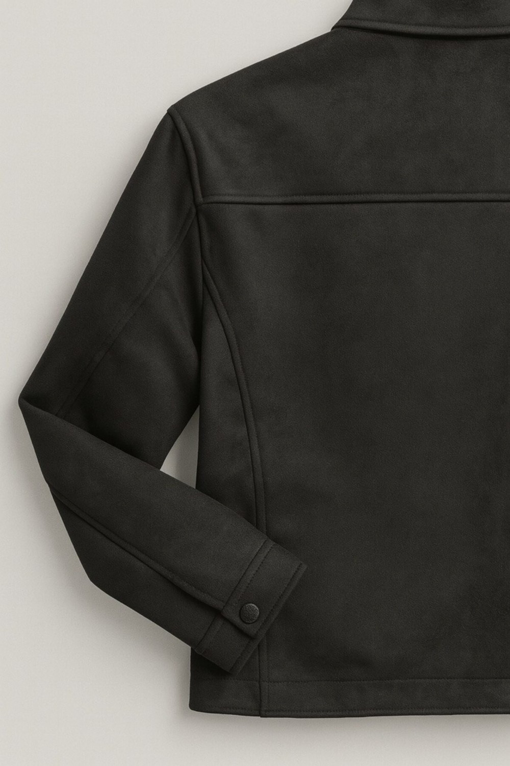Baselco Slim Fit Süet Ceket Erkekler İçin Premium Kalite Şık Tasarım ve Suni Deri Malzeme görsel 4