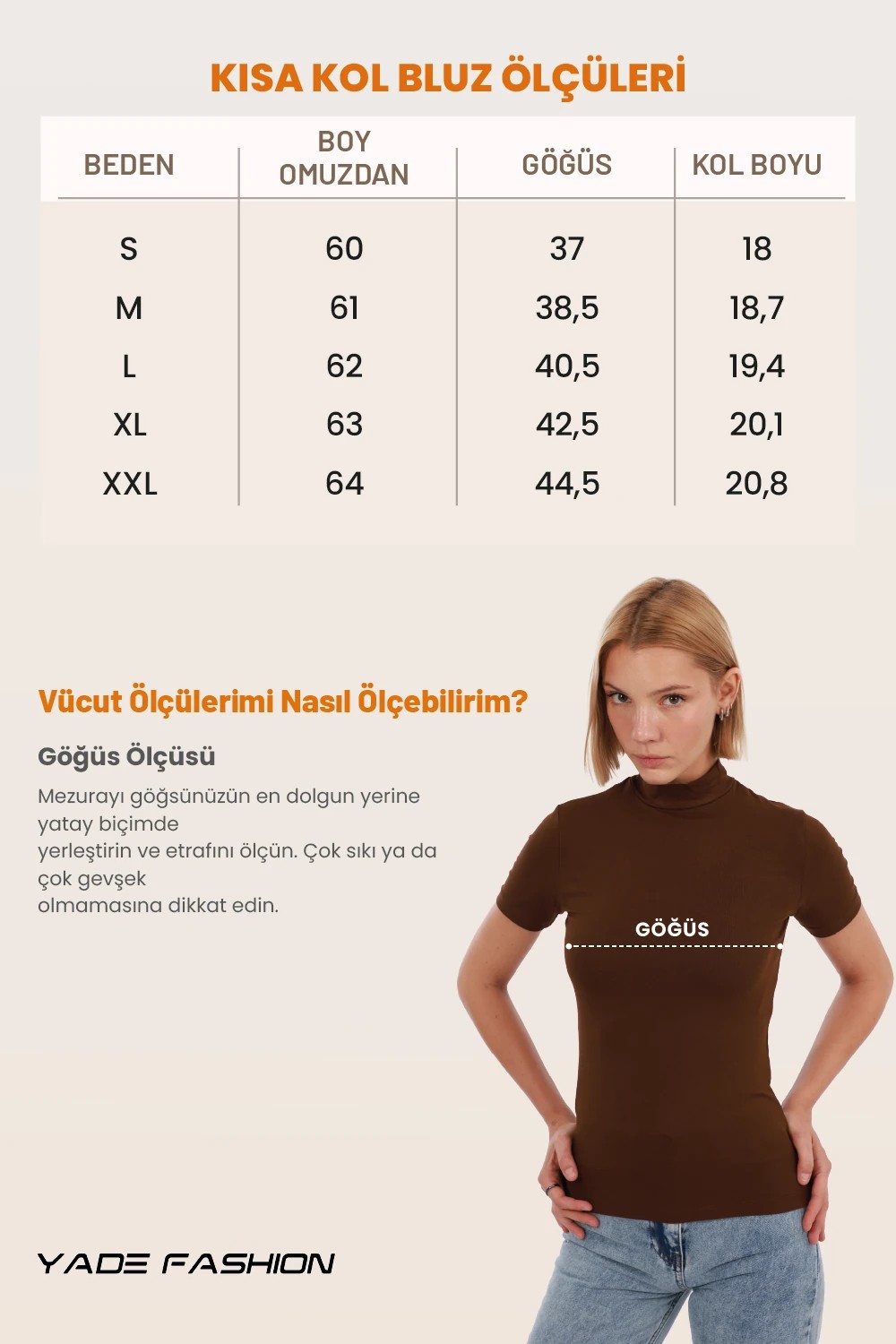Yade Fashion Kadın Kısa Kol Bluz 4’lü Set görsel 6