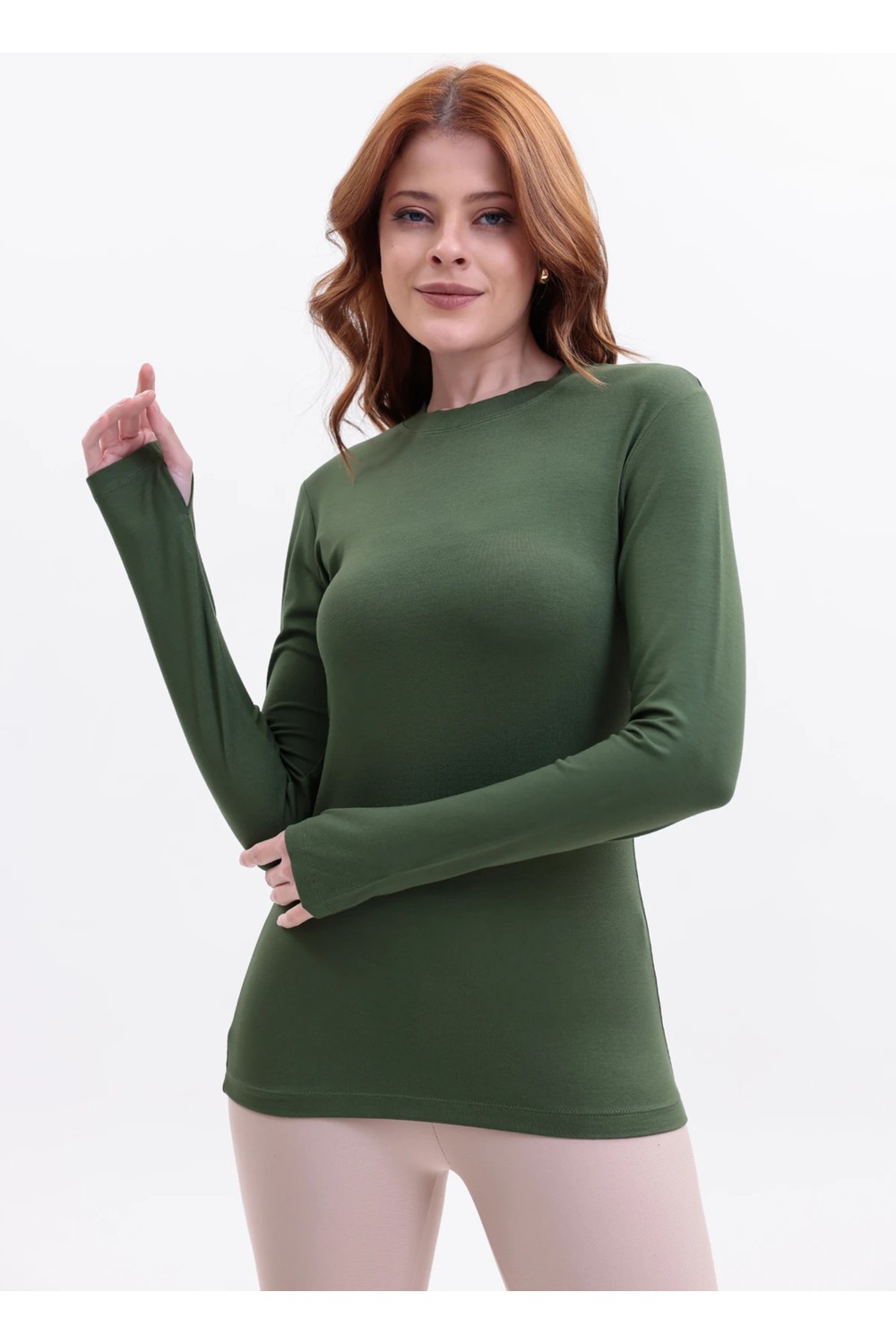 Yade Fashion Parmak Detaylı Bisiklet Yaka Body 4\'lü Set görsel 8