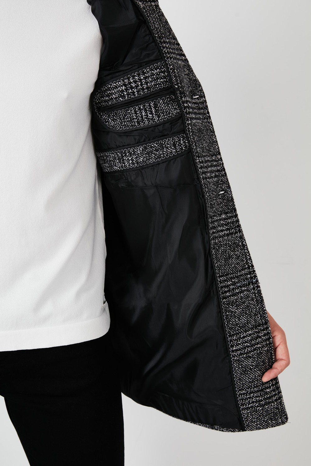 Buratti Slim Fit Pamuklu Düğmeli Kaşe Kaban Erkek Kaban 5840098 görsel 7