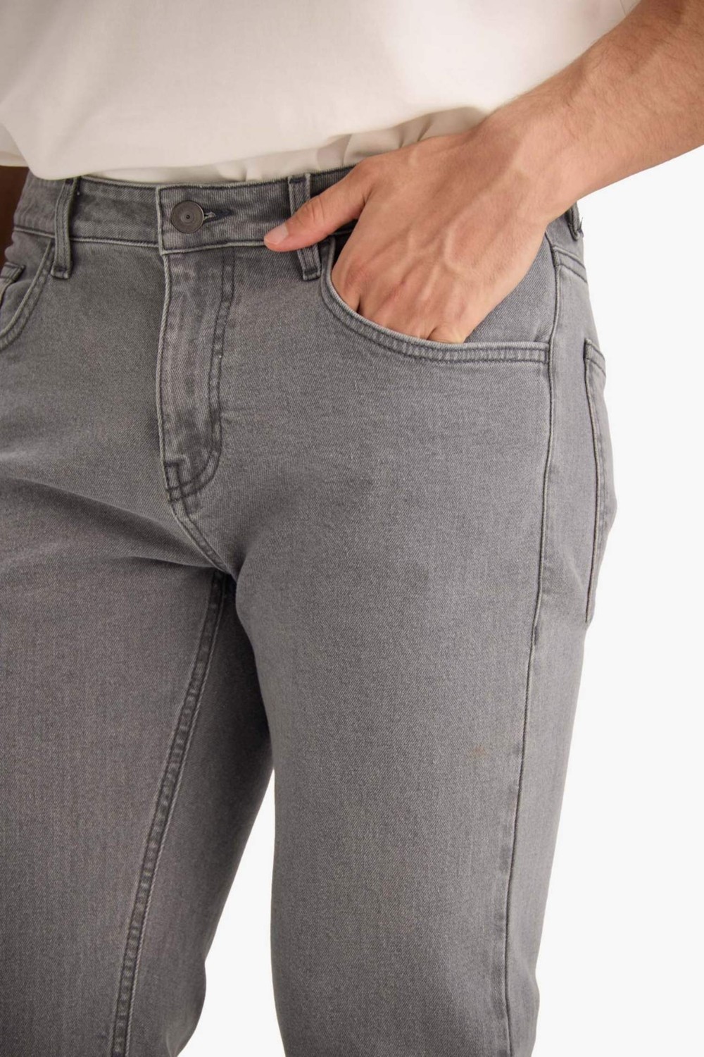 DeFacto Sergio Regular Fit Jean Pantolon F9571AX26SP görsel 4