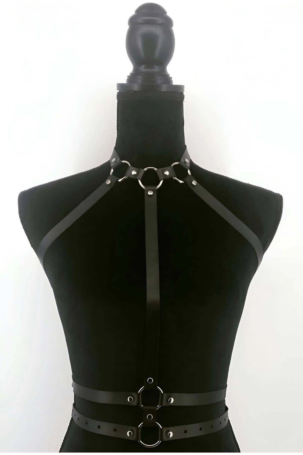 MTM My The Mall Giyim Tasma ve Bel Detaylı Şık Deri Harness - BRF545 görsel 3