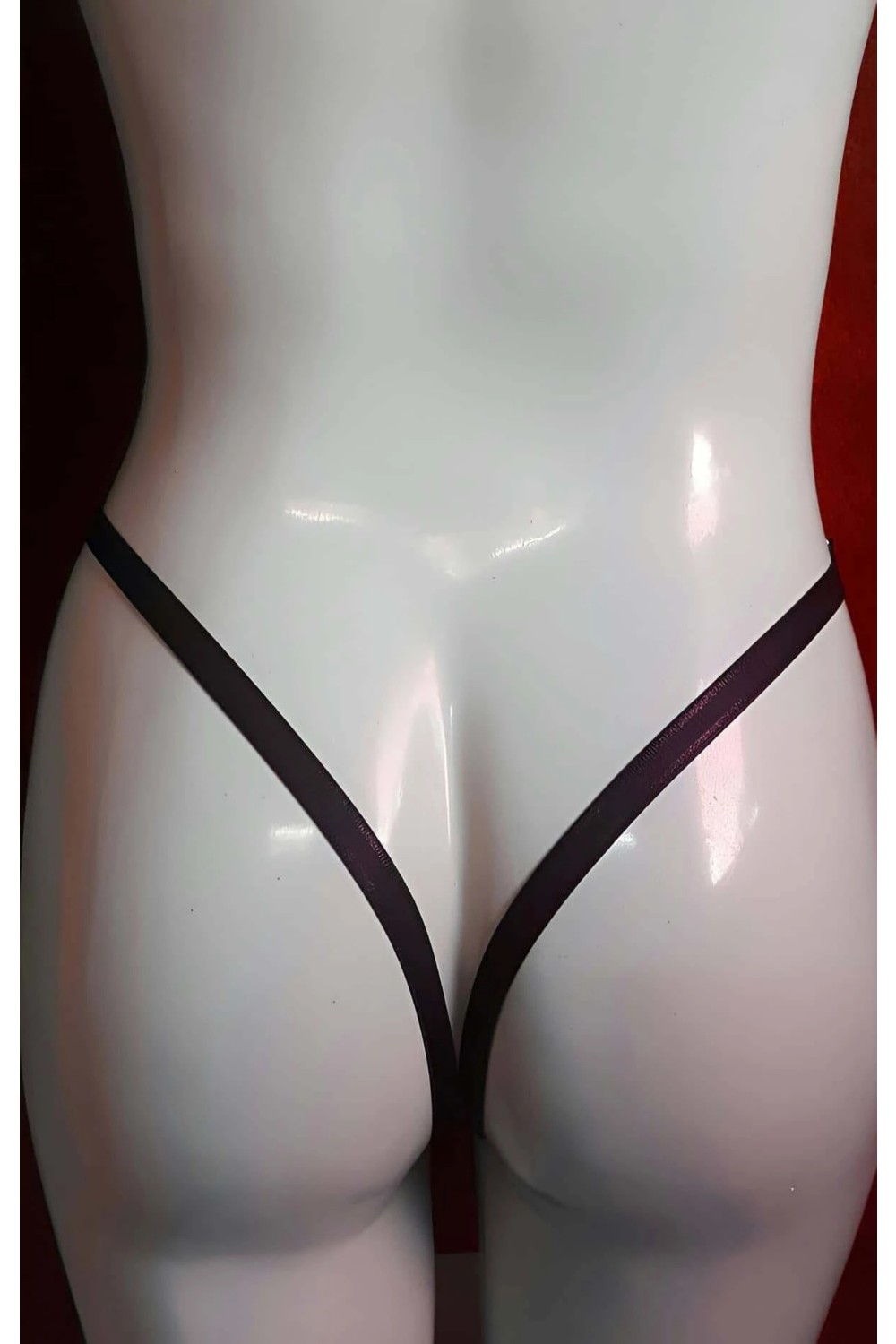 MTM My The Mall Giyim Lastik Tanga Harness - Seksi Harness Külot - Erotik Lastik Harness Iç Çamaşırı - BRF572 görsel 5