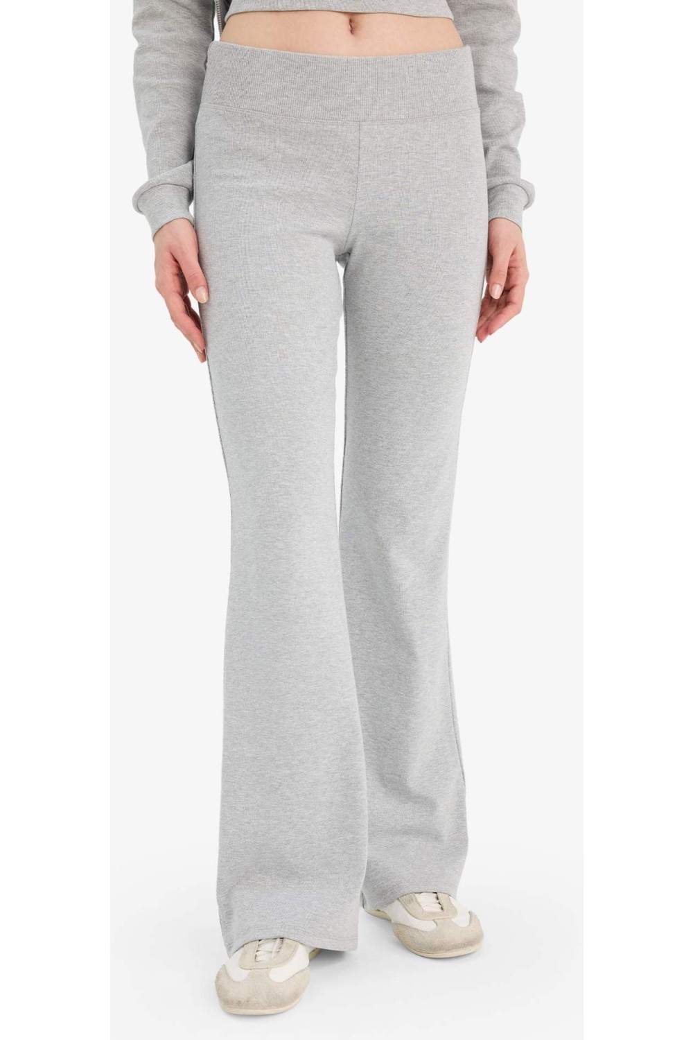 DeFacto Flare Fit Ribana Pantolon E0628AX26SP görsel 4