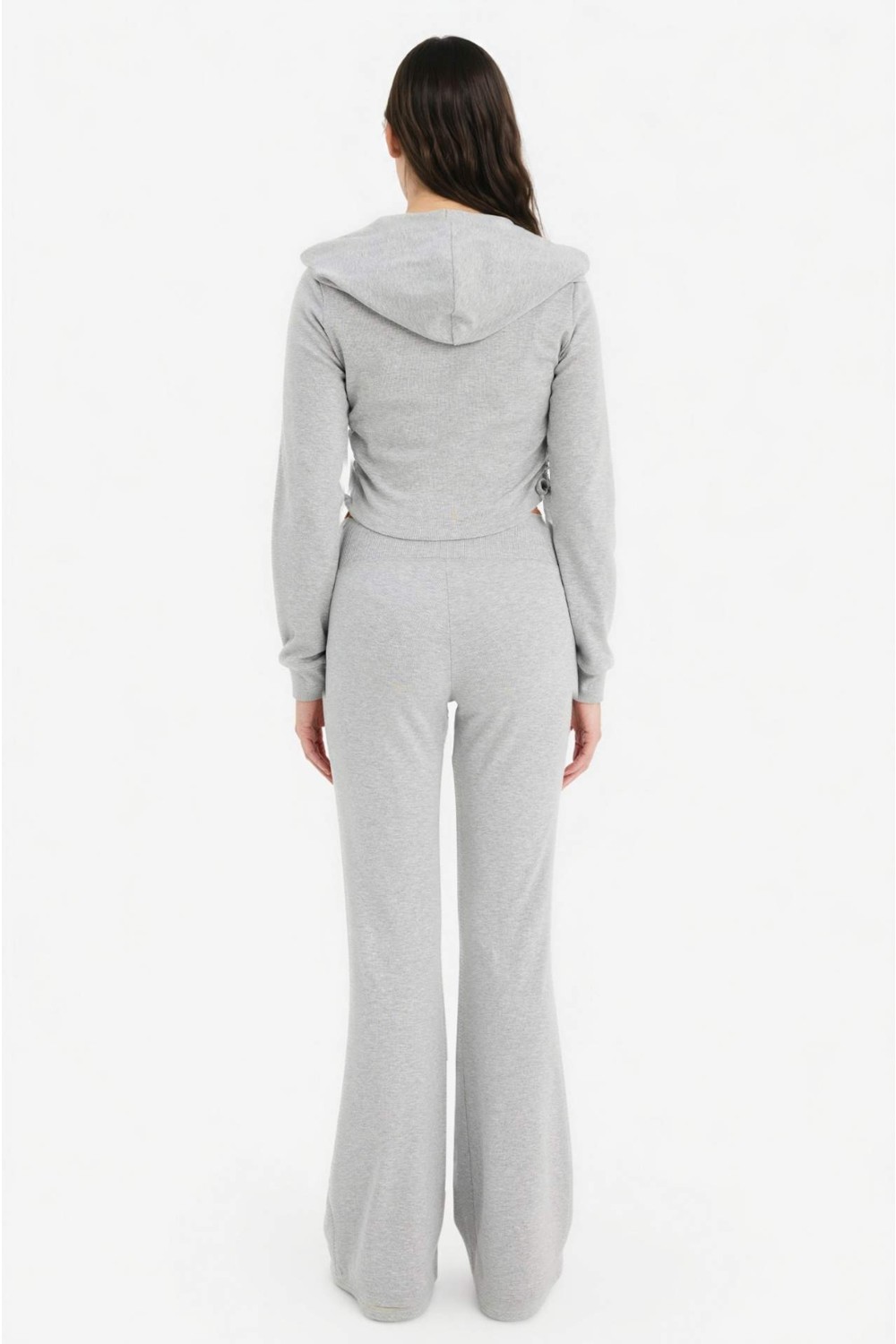 DeFacto Flare Fit Ribana Pantolon E0628AX26SP görsel 6