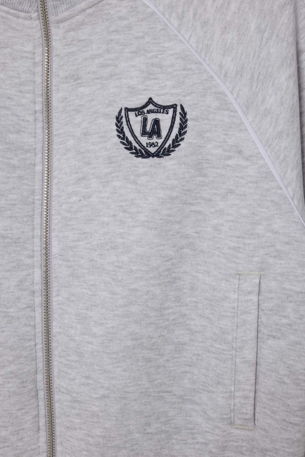 DeFacto Loose Fit Baskılı Fermuarlı Sweatshirt G8117AX26SP görsel 7