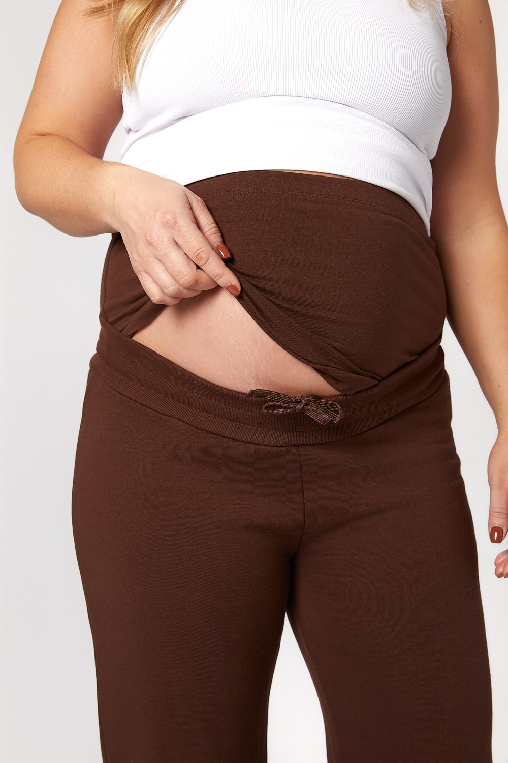 Style The Bump Rachel Hamile Eşofman Takımıkahve görsel 6