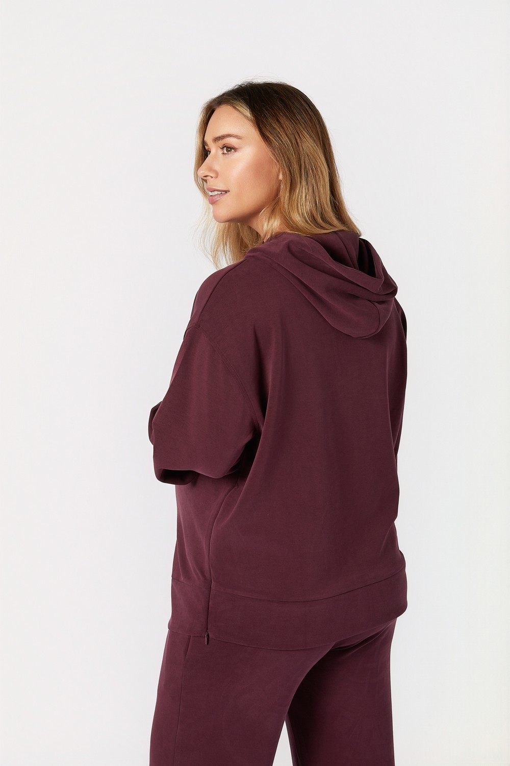 Style The Bump Willow Hamile Eşofman Takımı Bordo görsel 5