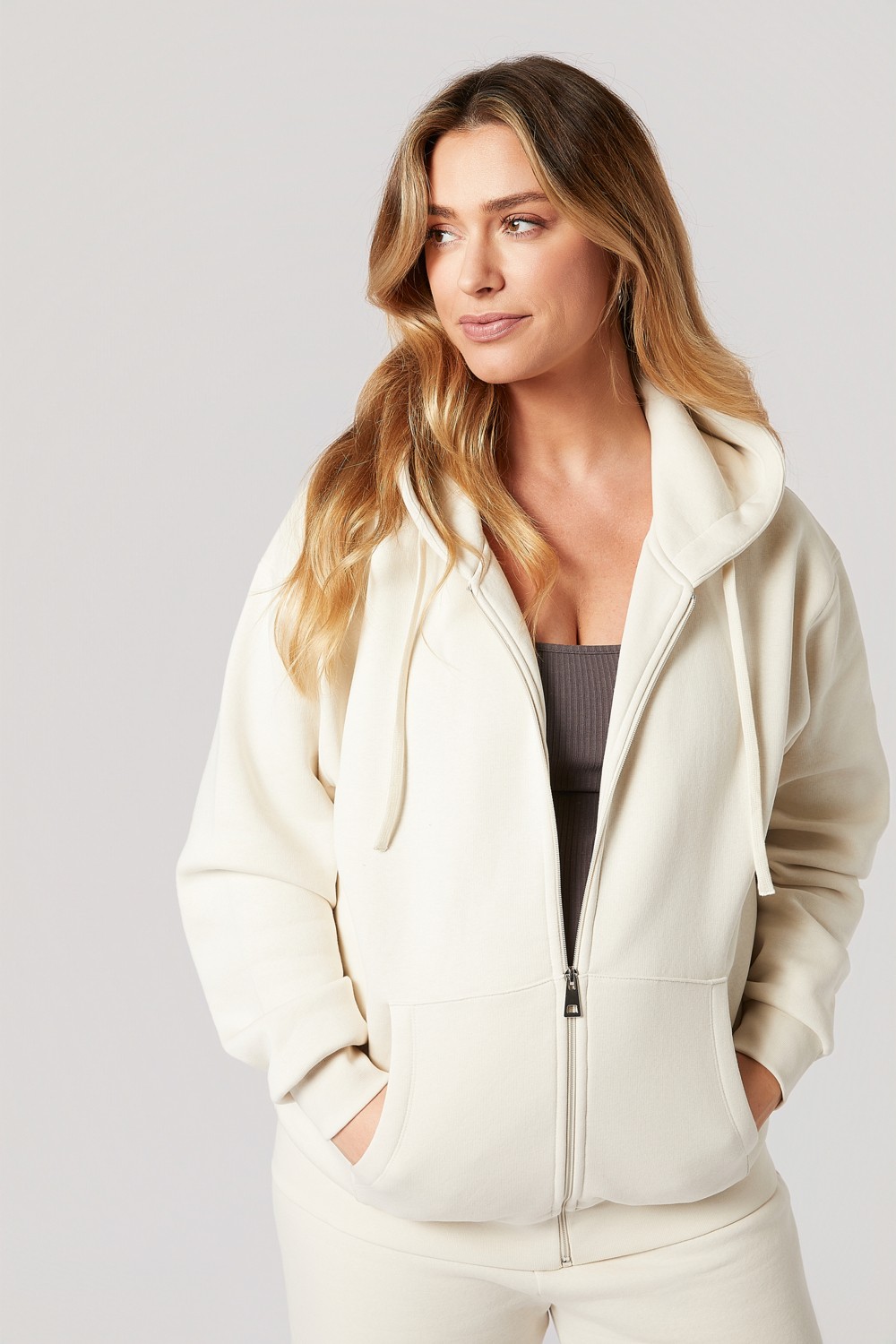 Style The Bump Rachel Hamile Eşofman Takımı Bej görsel 8