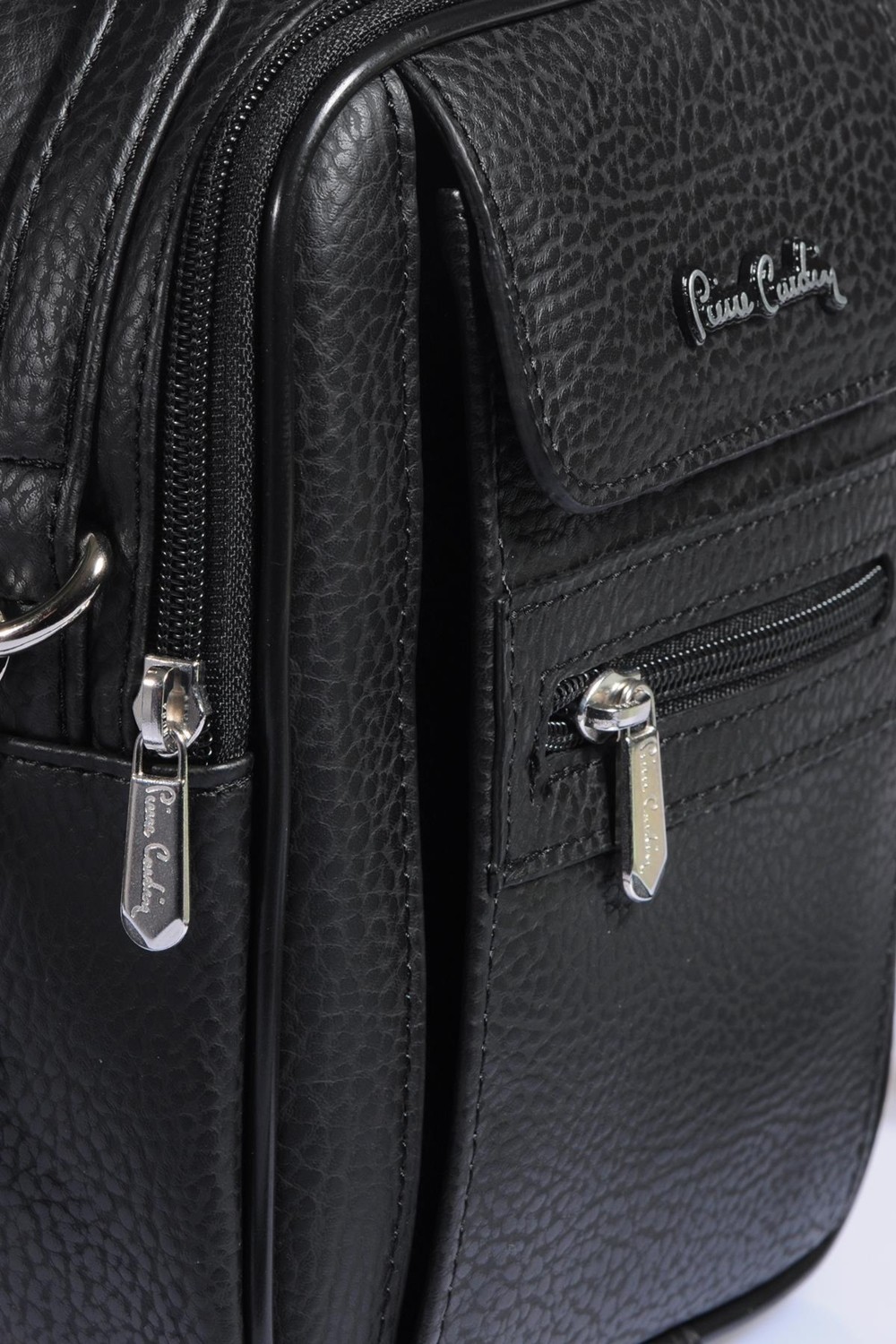 Pierre Cardin 01PC001422 Erkek El ve Omuz Çantası Siyah Çok Bölmeli Günlük Kullanım Çantası görsel 5