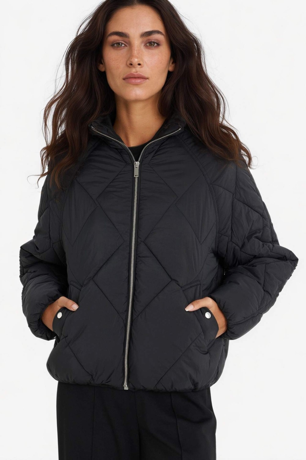 DeFacto Su İtici Regular Fit Kapüşonlu Mont F2803AX25WN görsel 3