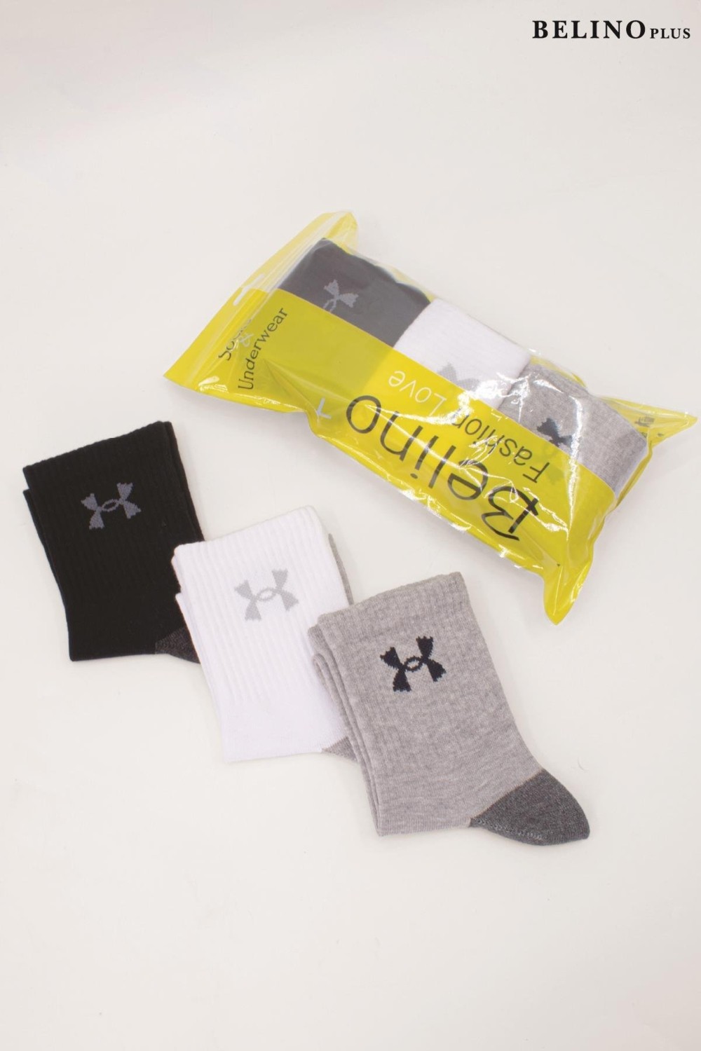 Belyy Socks 6 Lı Paket Erkek Spor Çorap görsel 4