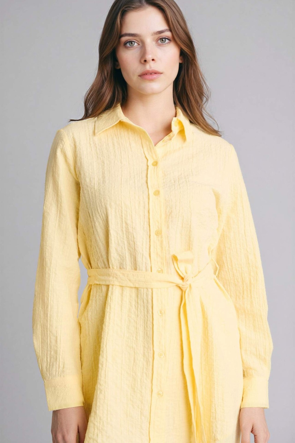 DeFacto Regular Fit Gofre Dokulu Tunik G8505AX26SP görsel 6